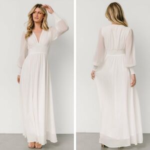 Baltic Born White Olivia Maxi Dress